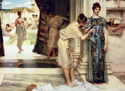 The Frigidarium by Lawrence Alma Tadema